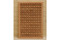 Turned spindle wall panel — solid wood grain and finish detail