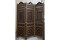 Folding room divider screen — mashrabiya screenwork close-up