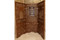 Mashrabiya room divider — full view of the handcrafted wooden panel
