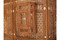 Mashrabiya room divider in hand-cut solid wood