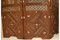 Mashrabiya room divider — detail of the carved pattern