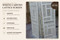 Handmade white mashrabiya screen, made to order by E Kenoz