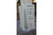 White mashrabiya screen in hand-cut solid wood