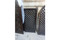 Coffered Geometric Cabinet Door — Solid Wood, Custom