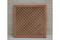 Diagonal lattice cabinet doors in hand-cut solid wood