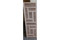 Mashrabiya wardrobe in hand-cut solid wood