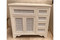Mashrabiya bathroom vanity cabinet in hand-cut solid wood