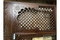 Solid wood mashrabiya bed frame and headboard, custom made to order