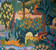 Hand woven tapestry-large 6.5 ft-egyptian folk art wall hanging-kilim rug decor