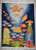 31x23" Handwoven Egyptian Wool Tapestry, Fish Underwater Wall Hanging, Signed Original Folk Art