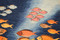 32x23" Handwoven Egyptian Wool Tapestry, Tropical Fish Wall Hanging, Signed Original Folk Art