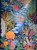 9.2x5.7 ft Extra Large Handwoven Egyptian Wool Tapestry, Coral Reef Wall Hanging, Signed Kilim Rug Folk Art