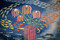 9.2x5.7 ft Extra Large Handwoven Egyptian Wool Tapestry, Coral Reef Wall Hanging, Signed Kilim Rug Folk Art