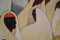 47x39" Handwoven Egyptian Wool Tapestry, Mother and Child Wall Hanging, Signed Original Folk Art