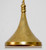 Gramaphone brass pendant lamp