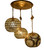 Moroccan Hanging Pendant Lamps-Pendant Lighting cluster