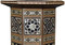 Rare Handcrafted Morocco Coffee & End Table - Morocco Mosaic Wooden Table - Mother of Pearl Inlaid Table - Side Table – Morocco furniture