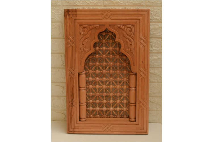 Custom Mashrabiya Lattice Cabinet Doors — Made to Order