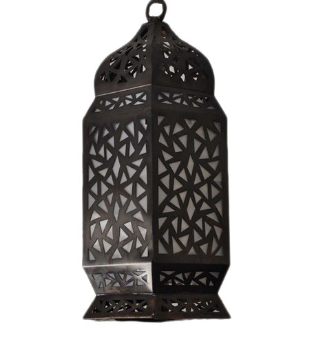 Moroccan Brass Hanging Lamp