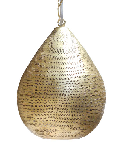 Black Brass Moroccan Hanging Lantern for Kitchen