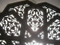 hand-cut black chandelier