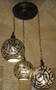 black oxidized lamp