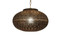 boho brass ceiling light