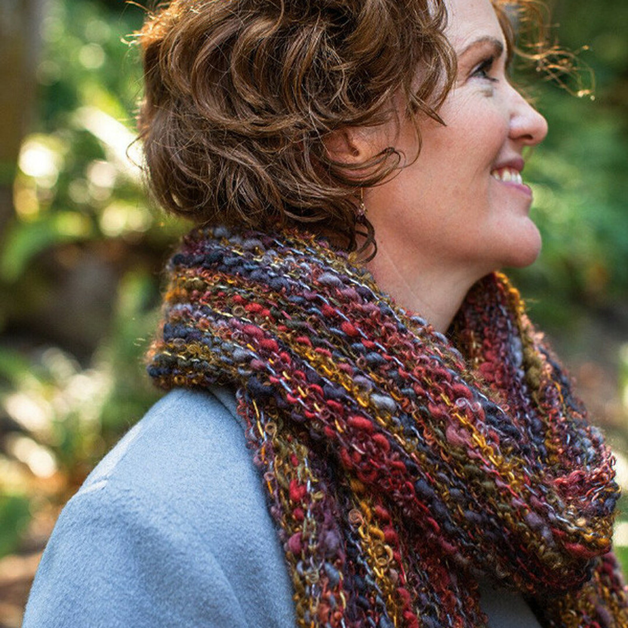 Churchmouse Pattern Magic Three Yarn Scarf and Wrap - The Websters