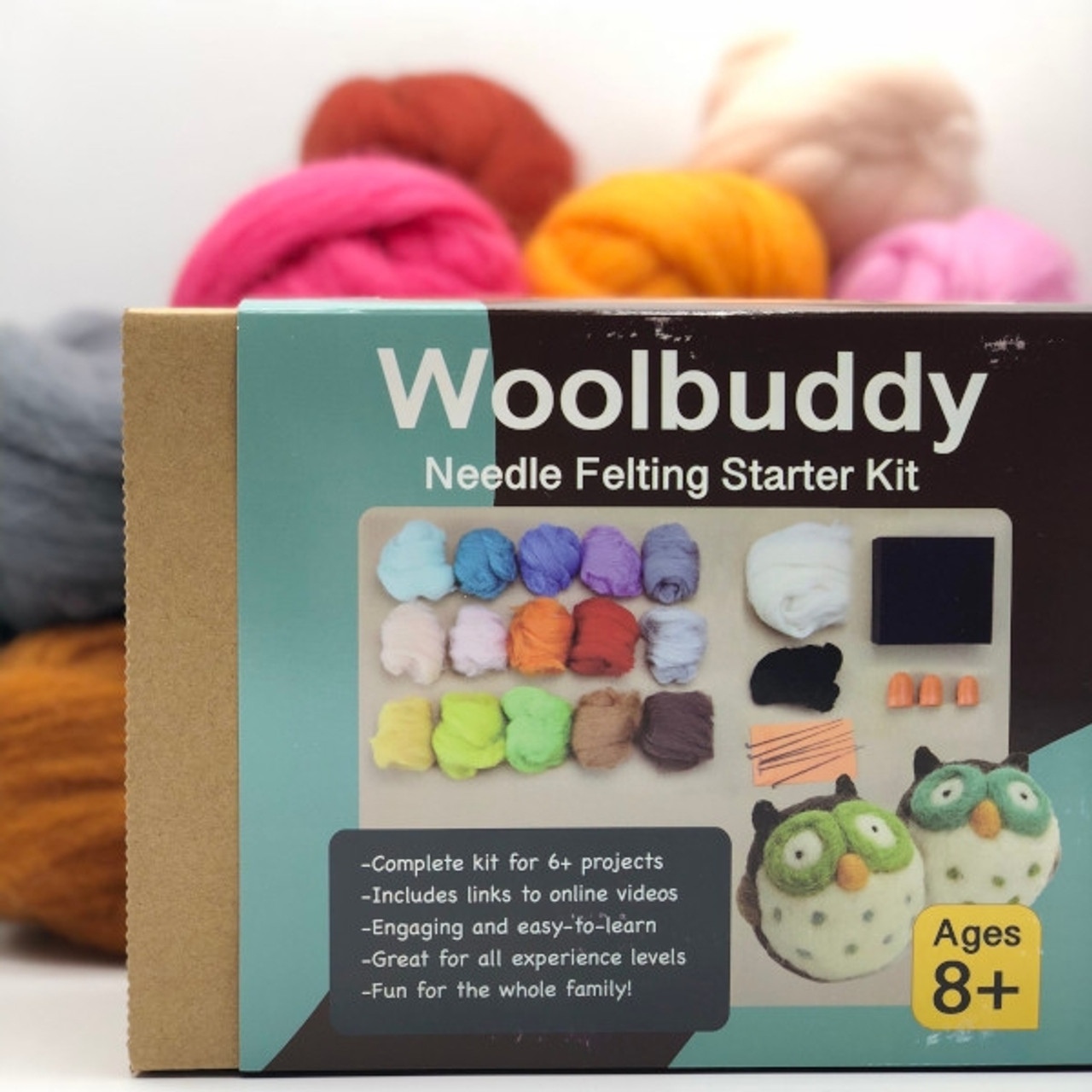 Woolbuddy Needle Felting Starter Kit