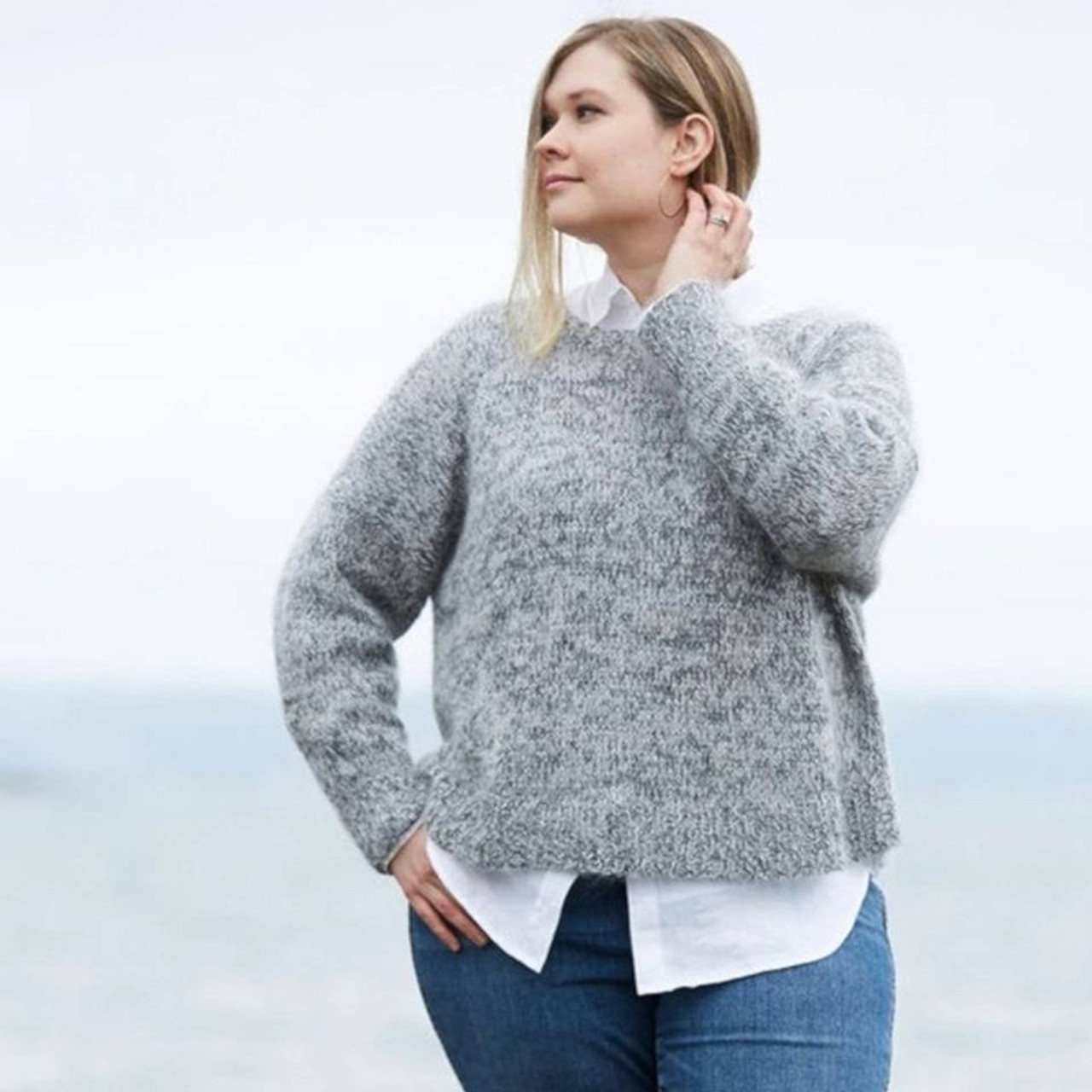 Churchmouse Pattern Easy Relaxed Pullover