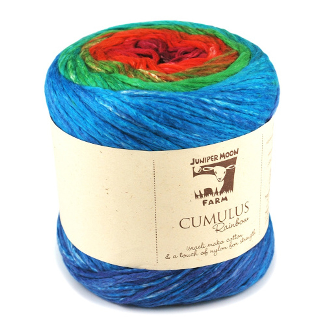 Juniper Moon Farm Cumulus Rainbow Yarn - The Websters