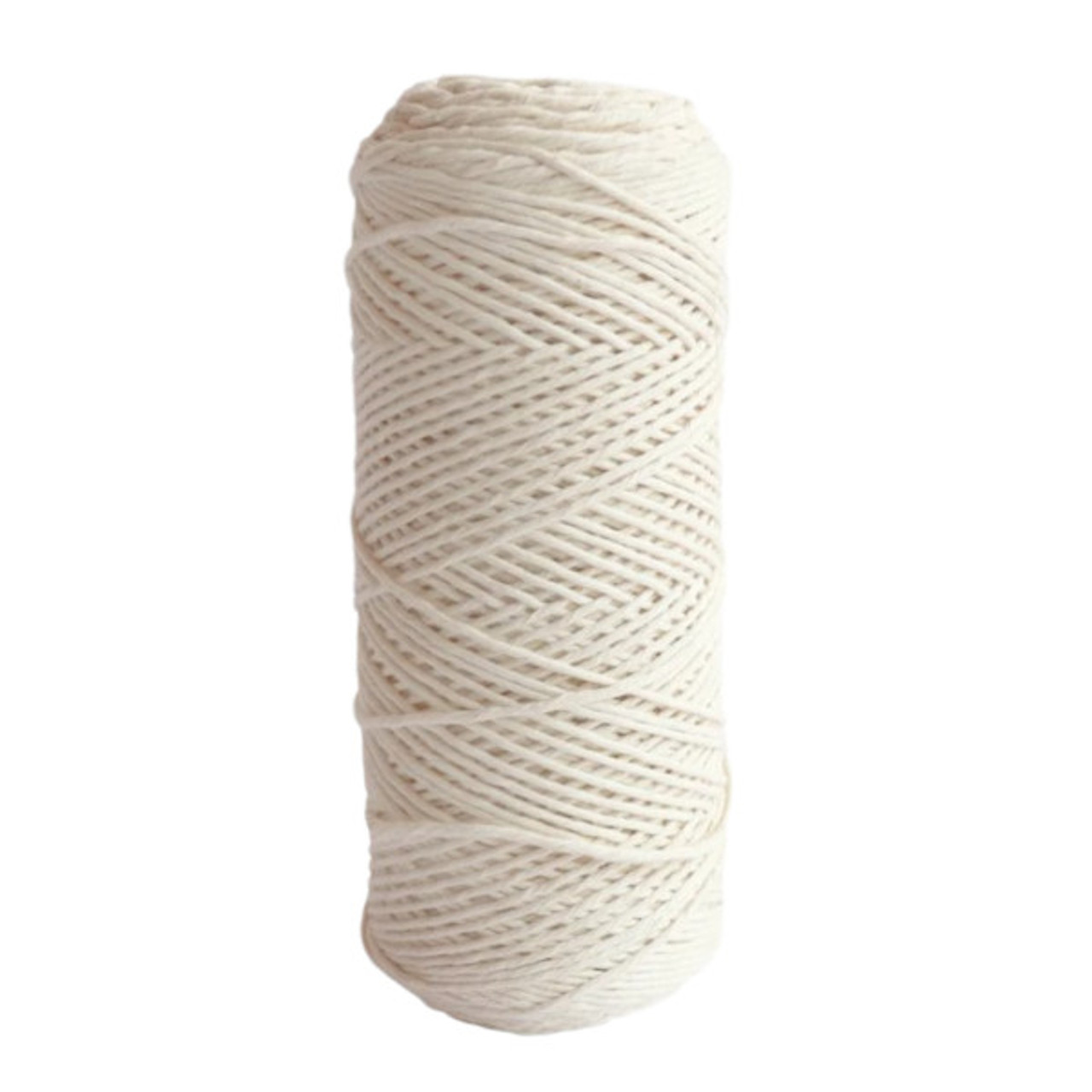 Modern Macrame Cotton Cord Spool 2mm Natural - The Websters