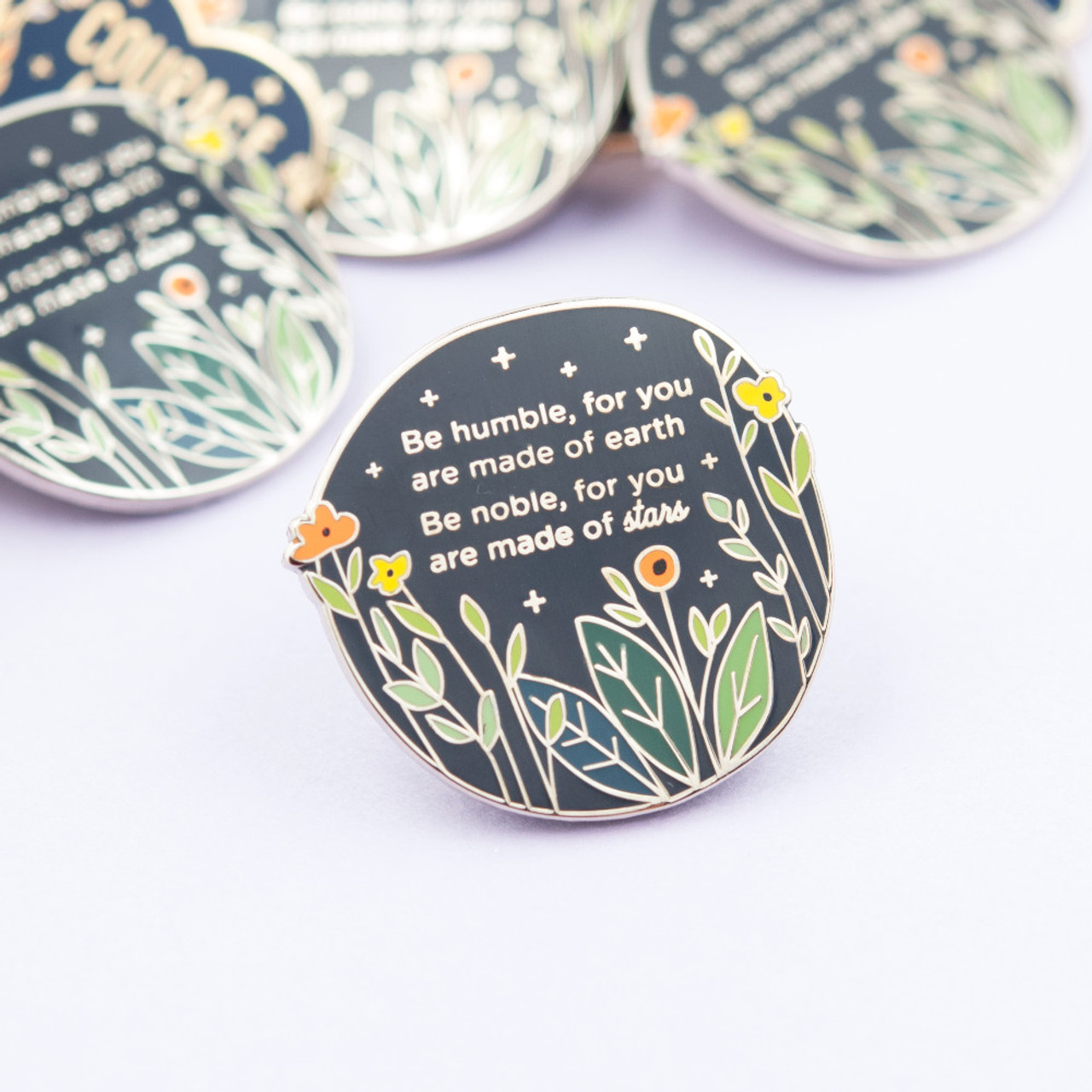 The Clever Clove - Enamel Pins