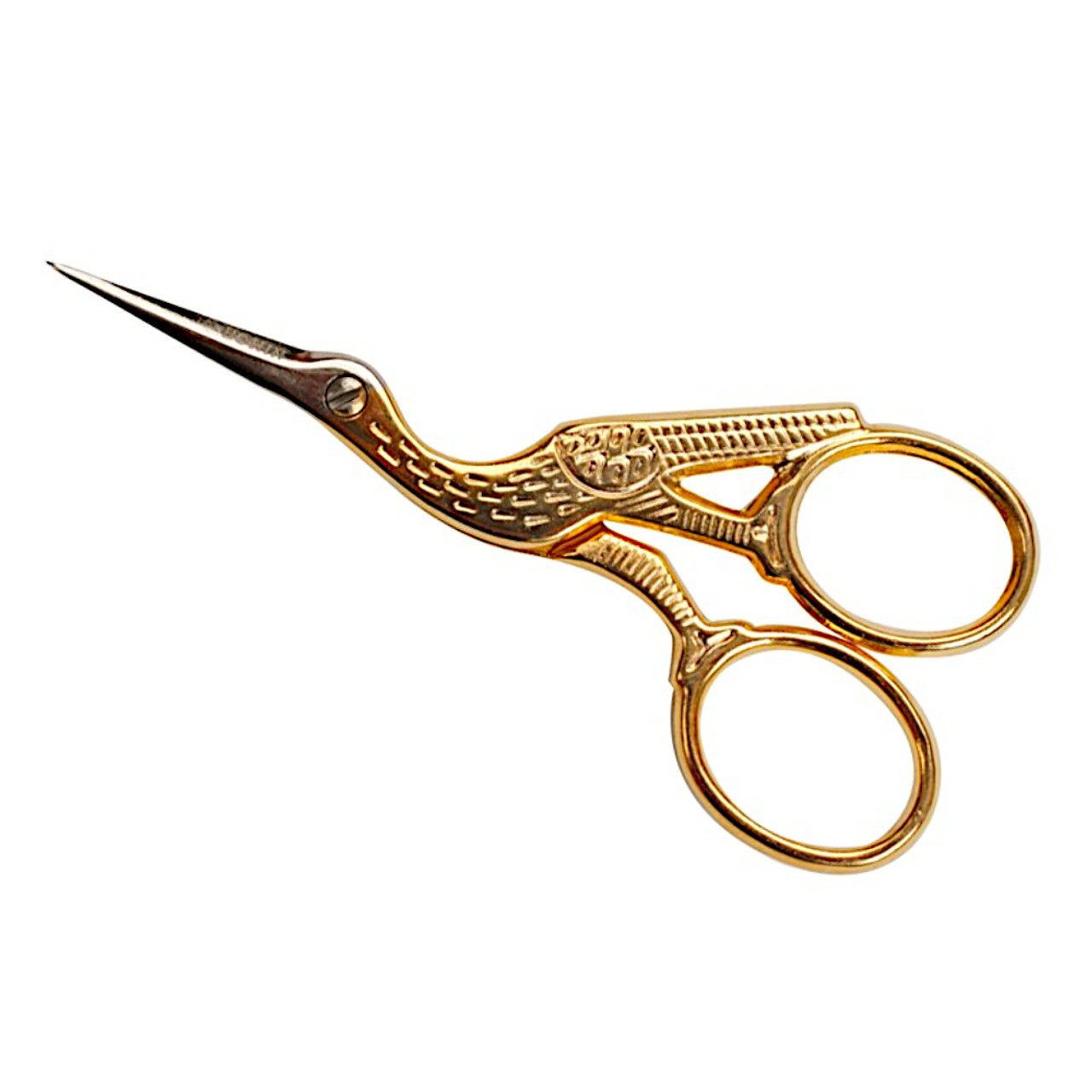 Bohin 3.5 Inch Stork Scissors Gilt - The Websters