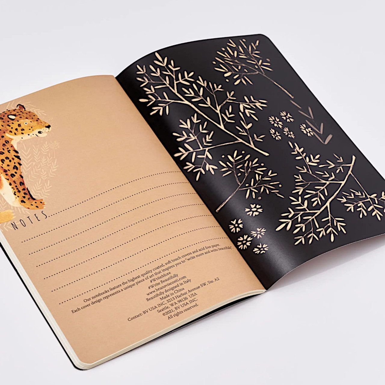 BV Notebook Leopard - The Websters