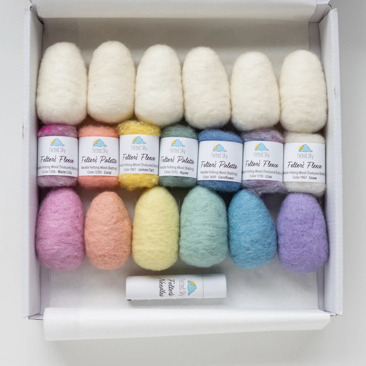 Felted Sky Sculpting with Wool Needle Felting Kit - The Websters