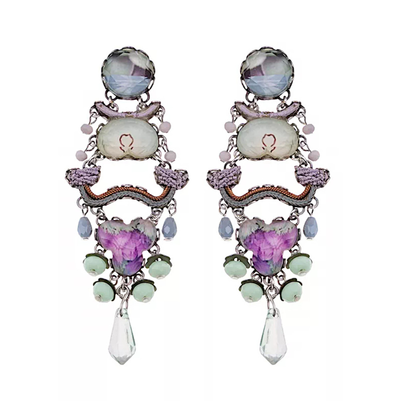 Ayala Bar Lavender Fields Earrings 011R1883 The Websters