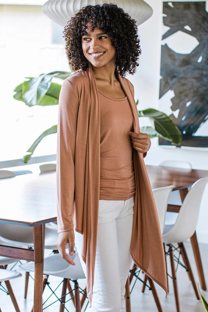 トップス LINGERIE CARDIGAN WRAP 完売カラーの再販予約スタート！】LINGERIE CARDIGAN WRAP