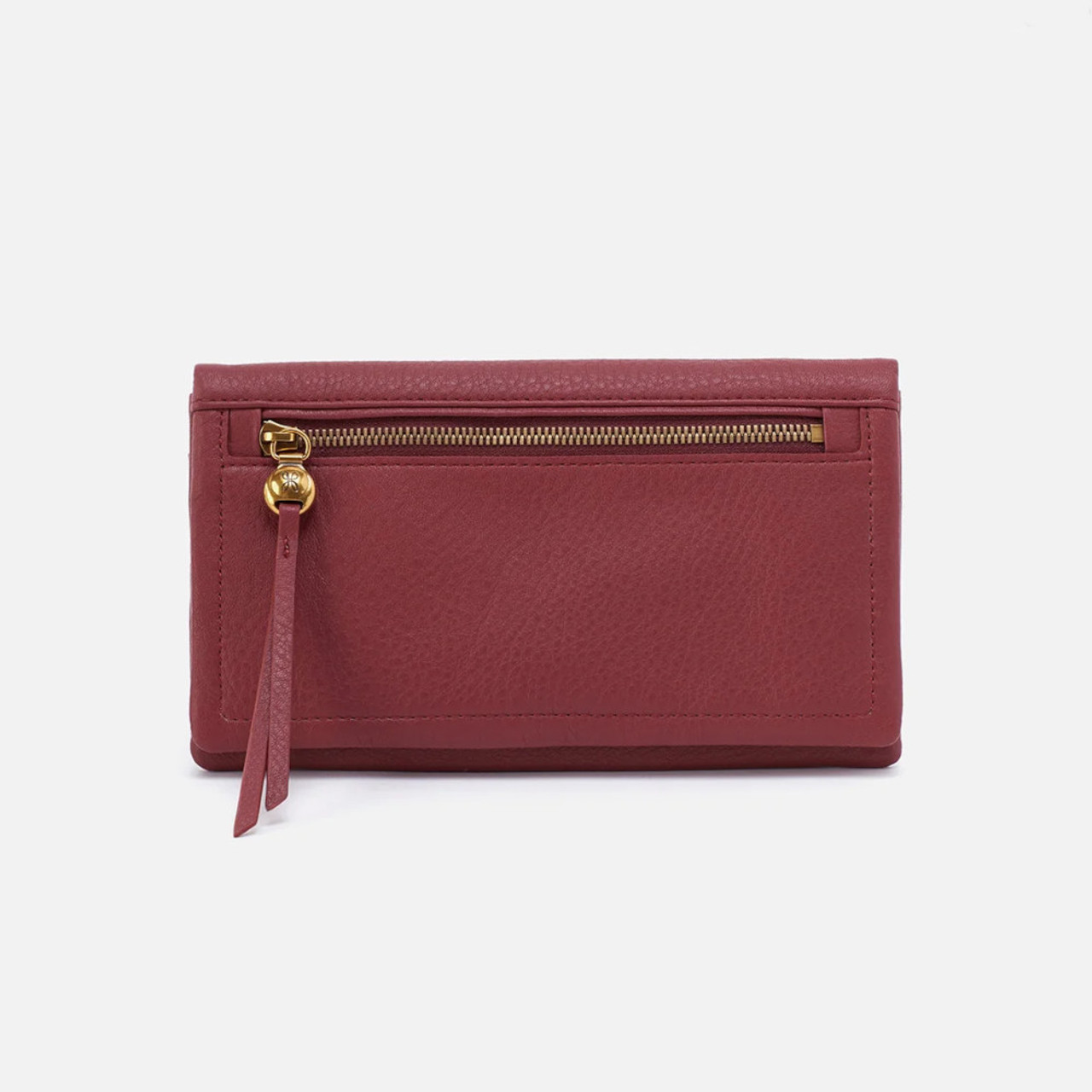 Fossil Penrose Crinkle Patent Leather Small Wallet Crossbody in Red | Lyst