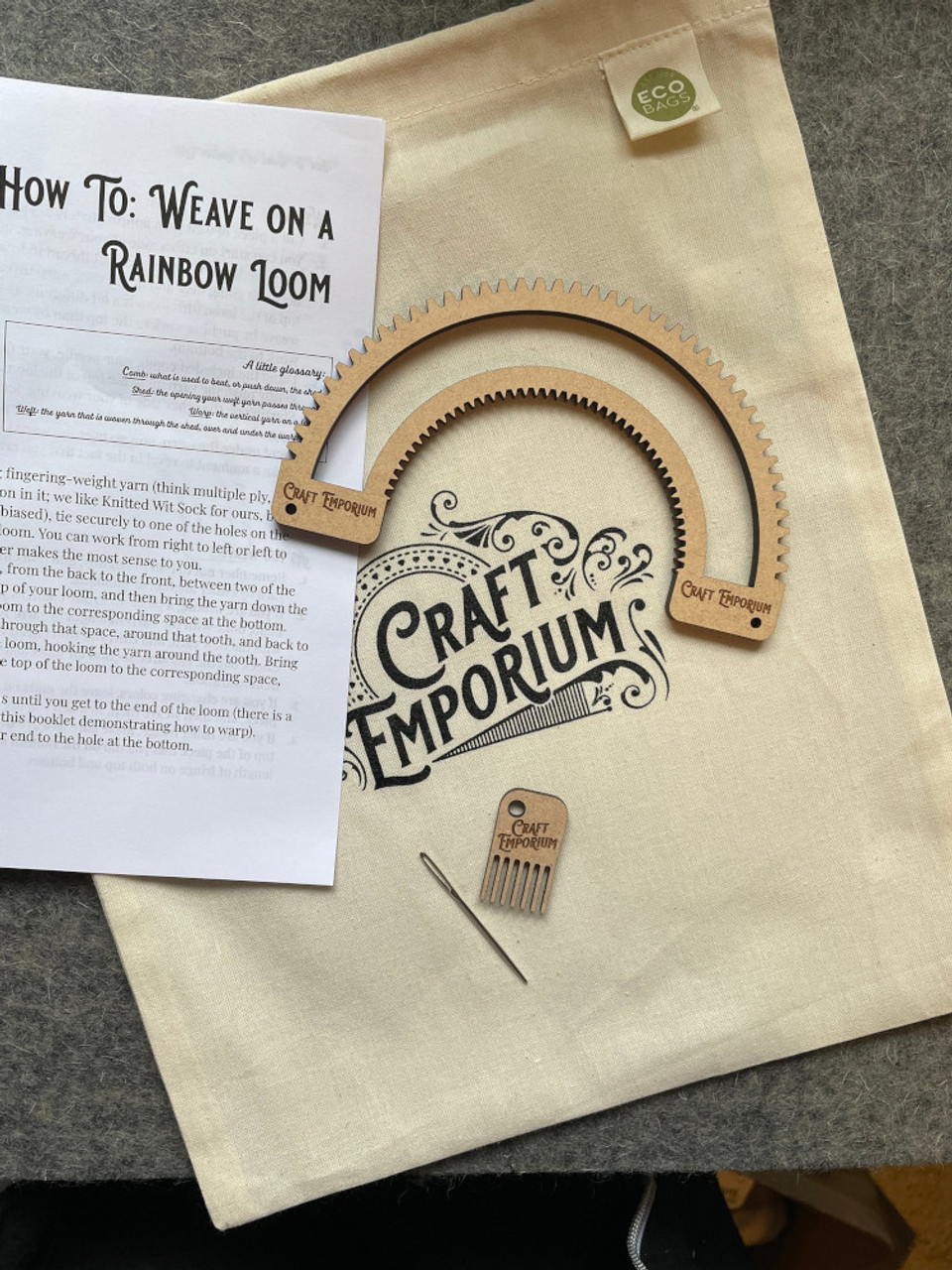 Craft Emporium Loom Kit Mini Loom - The Websters