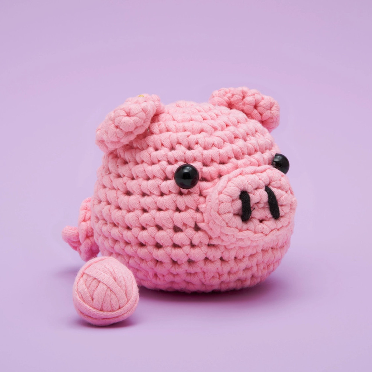 The Woobles - Bacon The Pig Beginner Crochet Kit