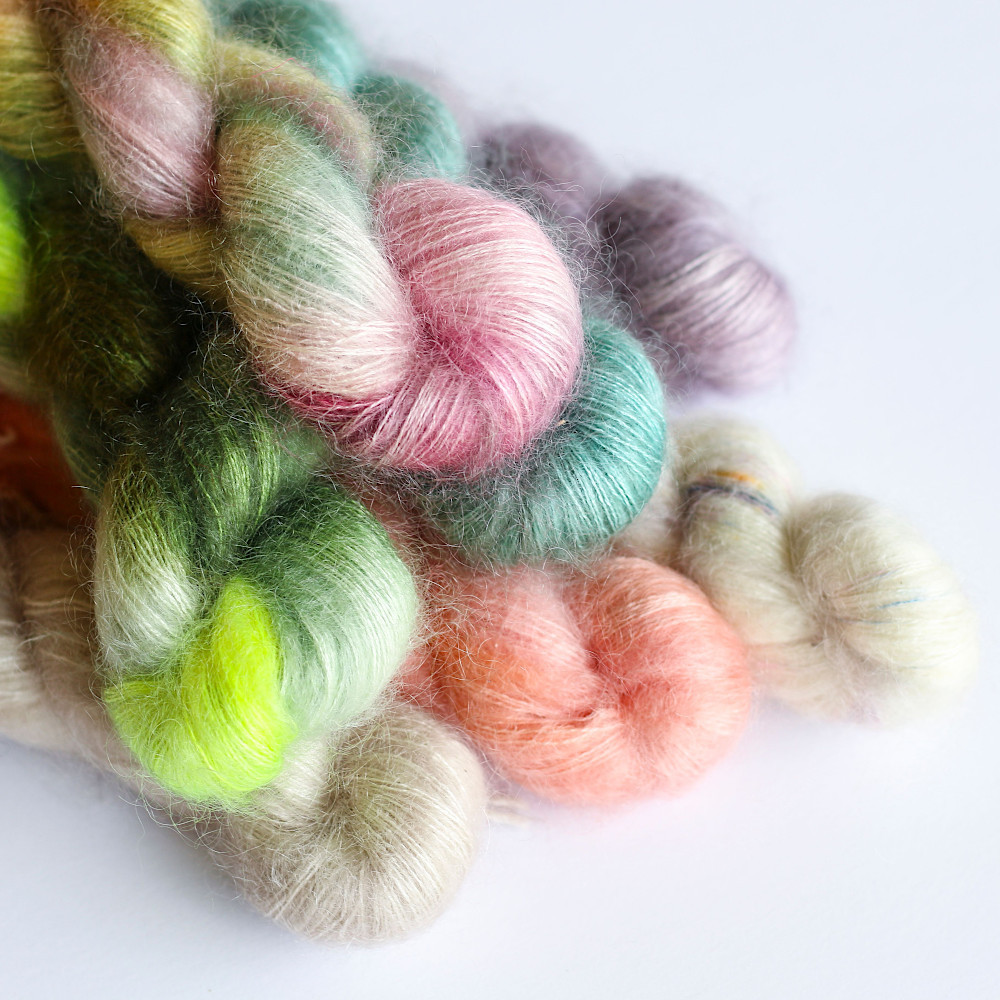Madelinetosh Tosh Silk Cloud Hand Dyed Yarn - The Websters