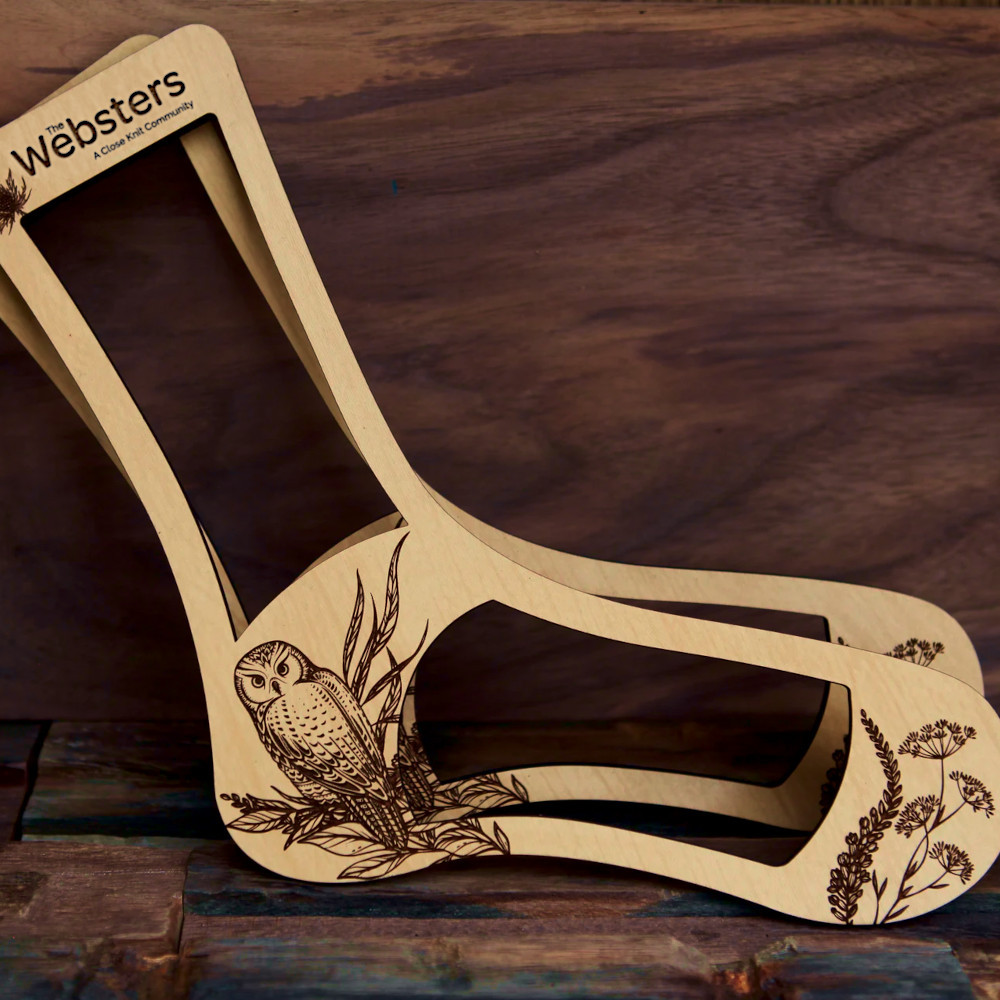 Sunrise Grove Sock Blockers Large Logo Owl - The Websters