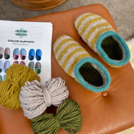 It's Time to Knit Sailor Slippers