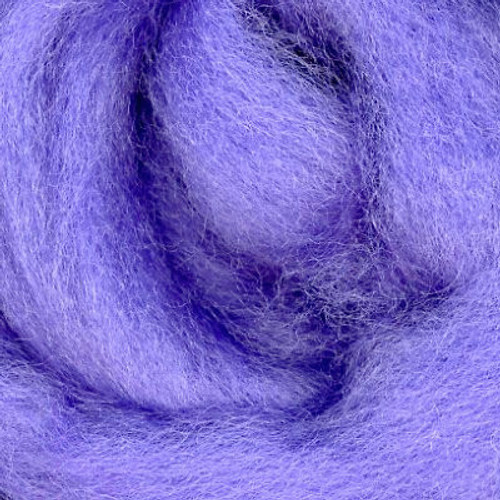Wool Roving Dyed 44 Lilac-0