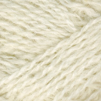 Jamieson Shetland 2ply Spindrift Yarn 0104 Natural White-0