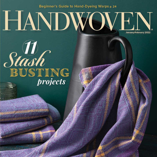 Handwoven Magazine January February 2022 Cover Thumbnail