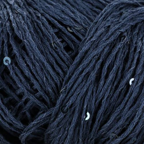 Sesia Flora Paillettes Yarn 0884 Navy