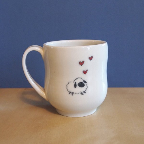 JaMpdx Mug 12 oz Sheep