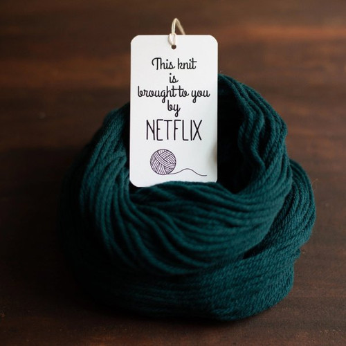 adKnits Gift Tags Knit by Netflix